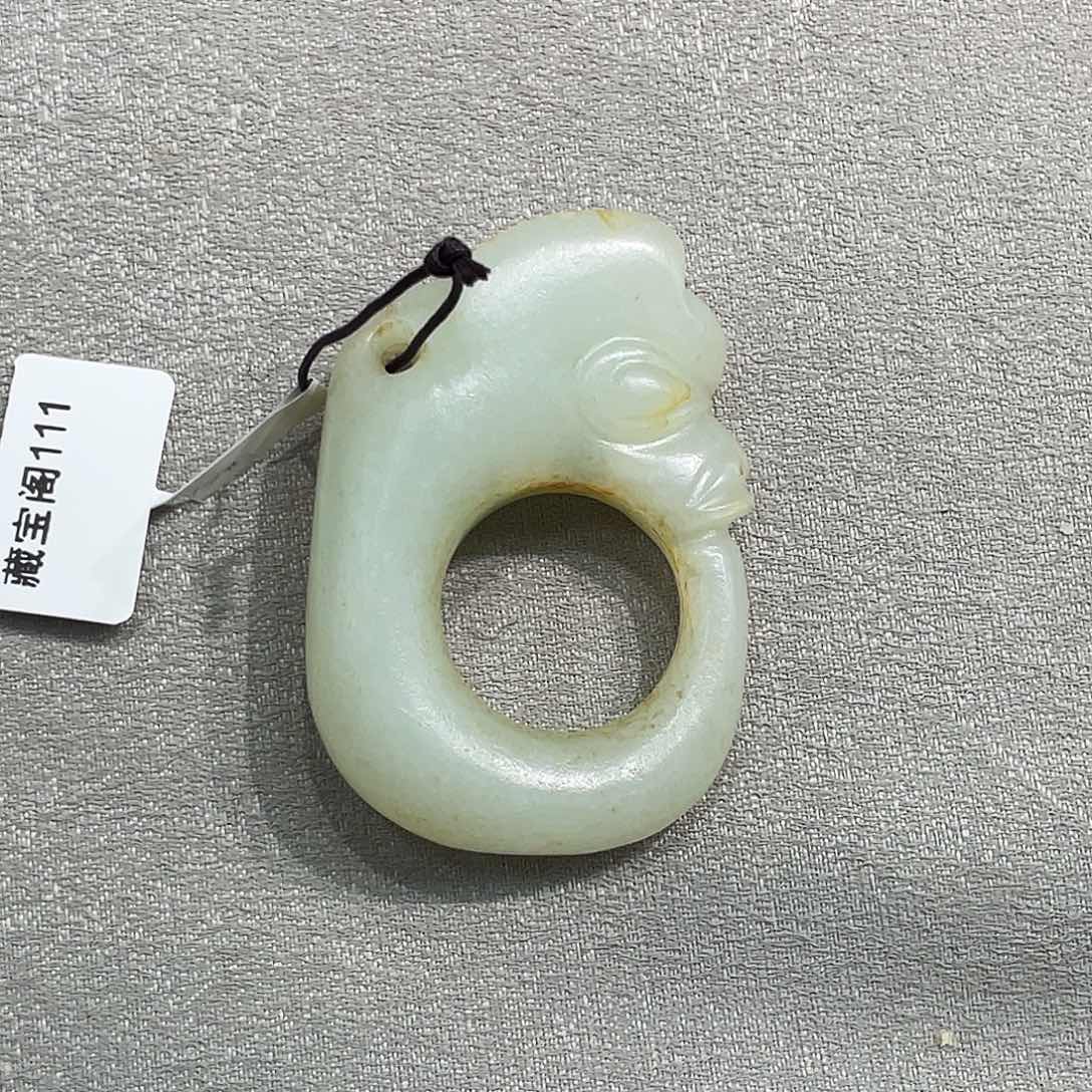 和田玉（糖玉）颈饰未镶嵌古*