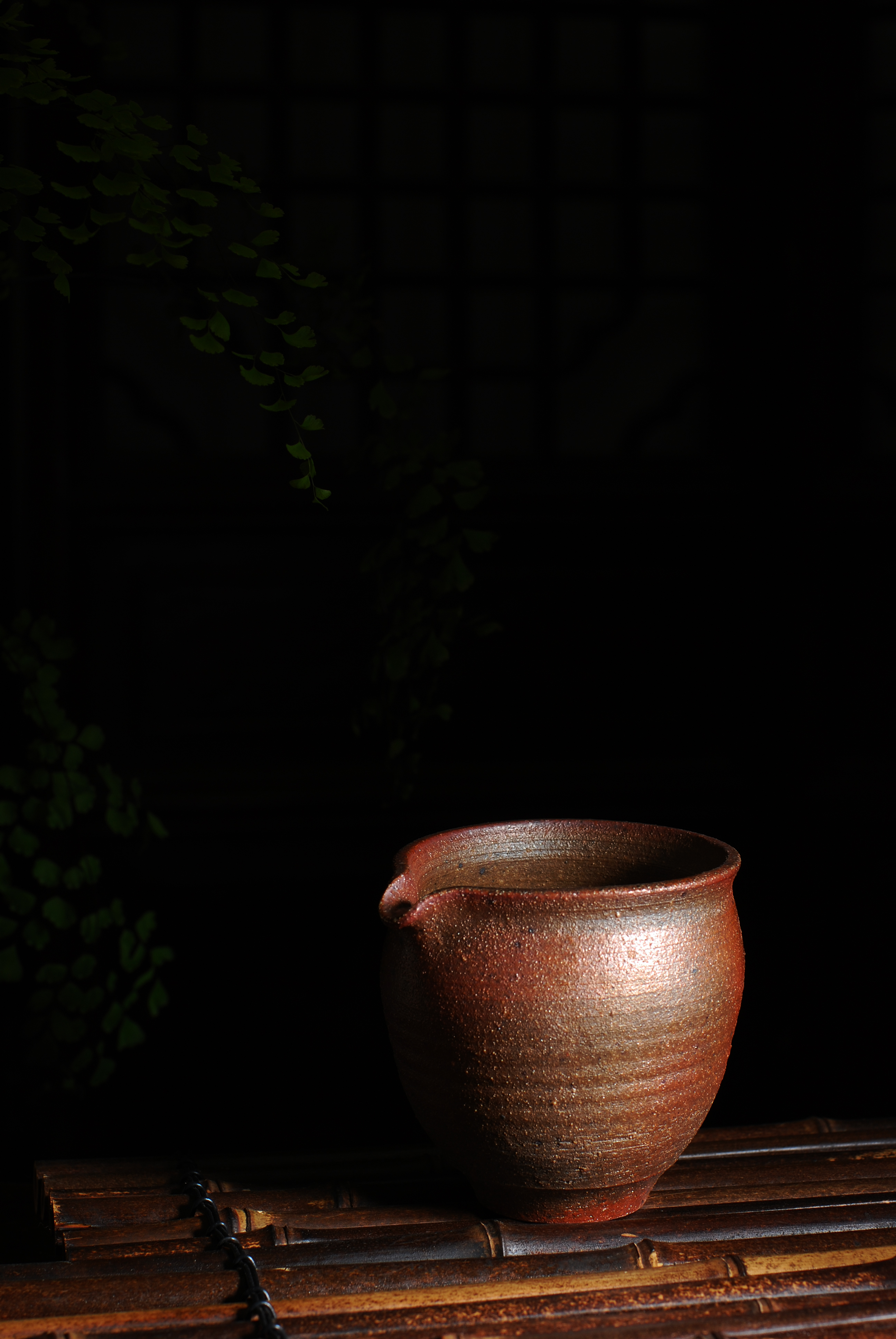 柴烧公道杯 茶器