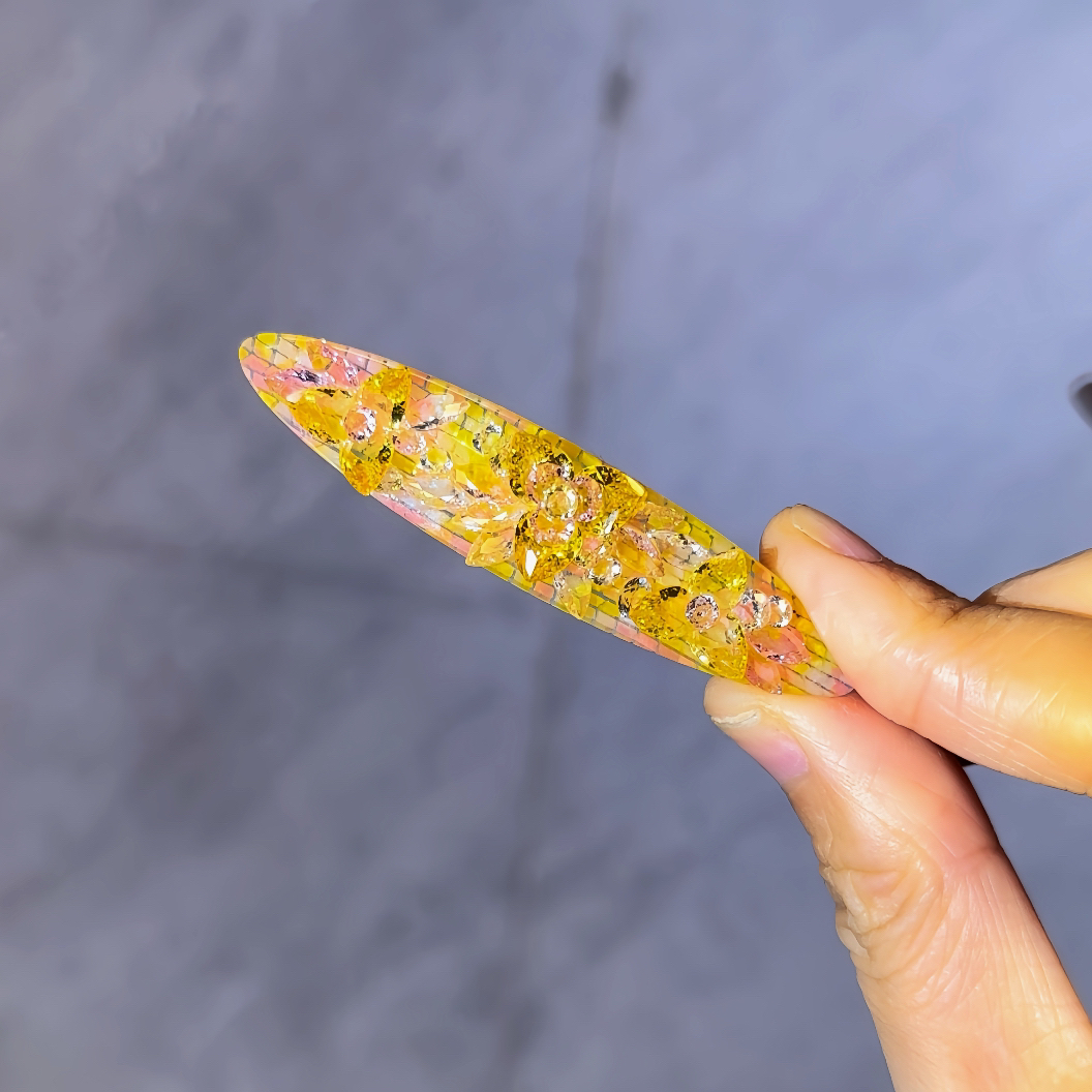 莲花柳叶 弹簧夹