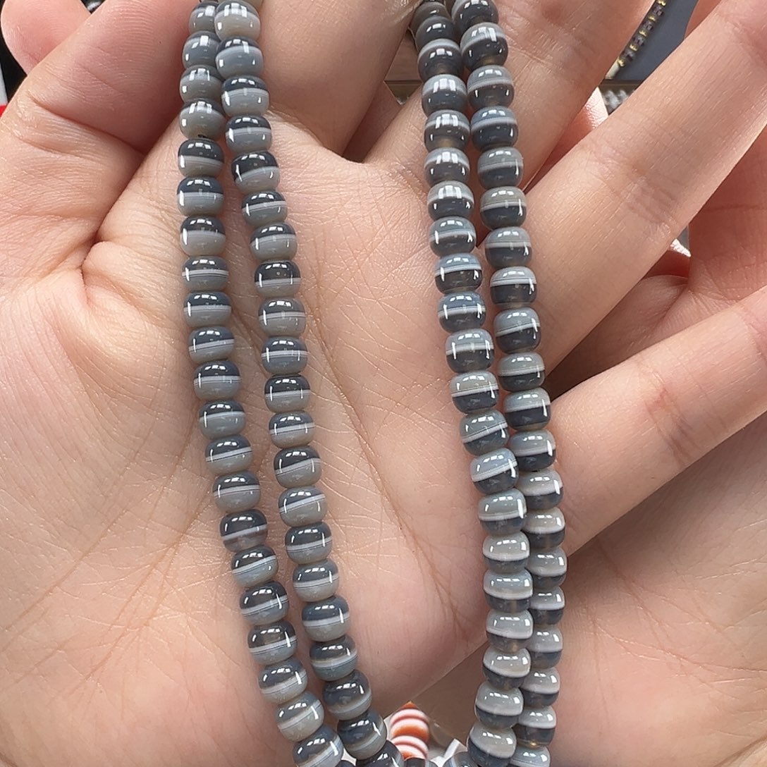 玛瑙/玉髓未镶嵌手链