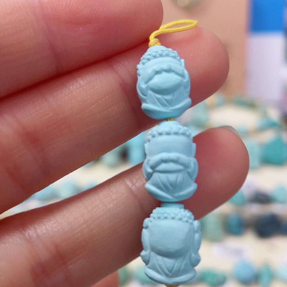 绿松石珠宝奇石未镶嵌