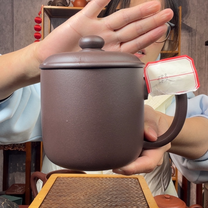 茶杯紫砂原矿紫砂杯