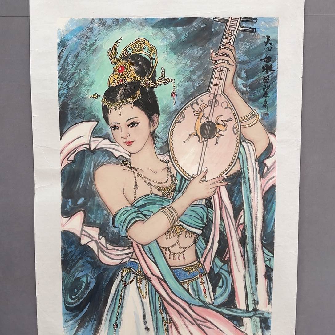 国画亲笔手绘原创