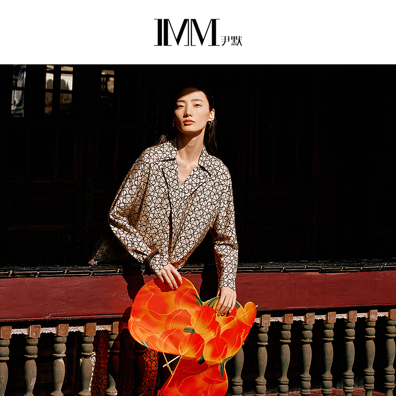 【粉丝专享】IMM尹默风筝花型设计感上衣0075