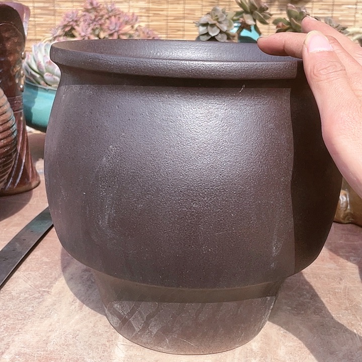 紫砂花盆24.24华人花盆
