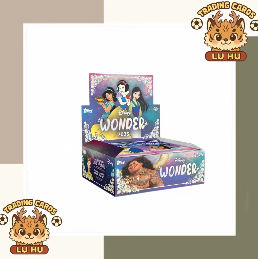 Topps 2025 迪士尼 公主盒 Wonder hobby 收藏卡盲盒（默认代拆）