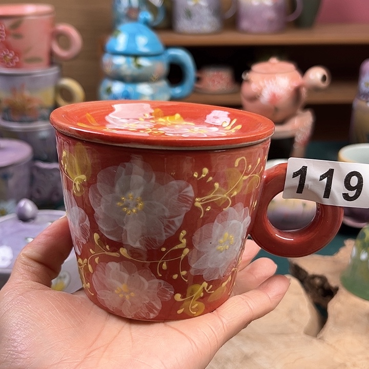 杯景德镇陶瓷手绘作品119