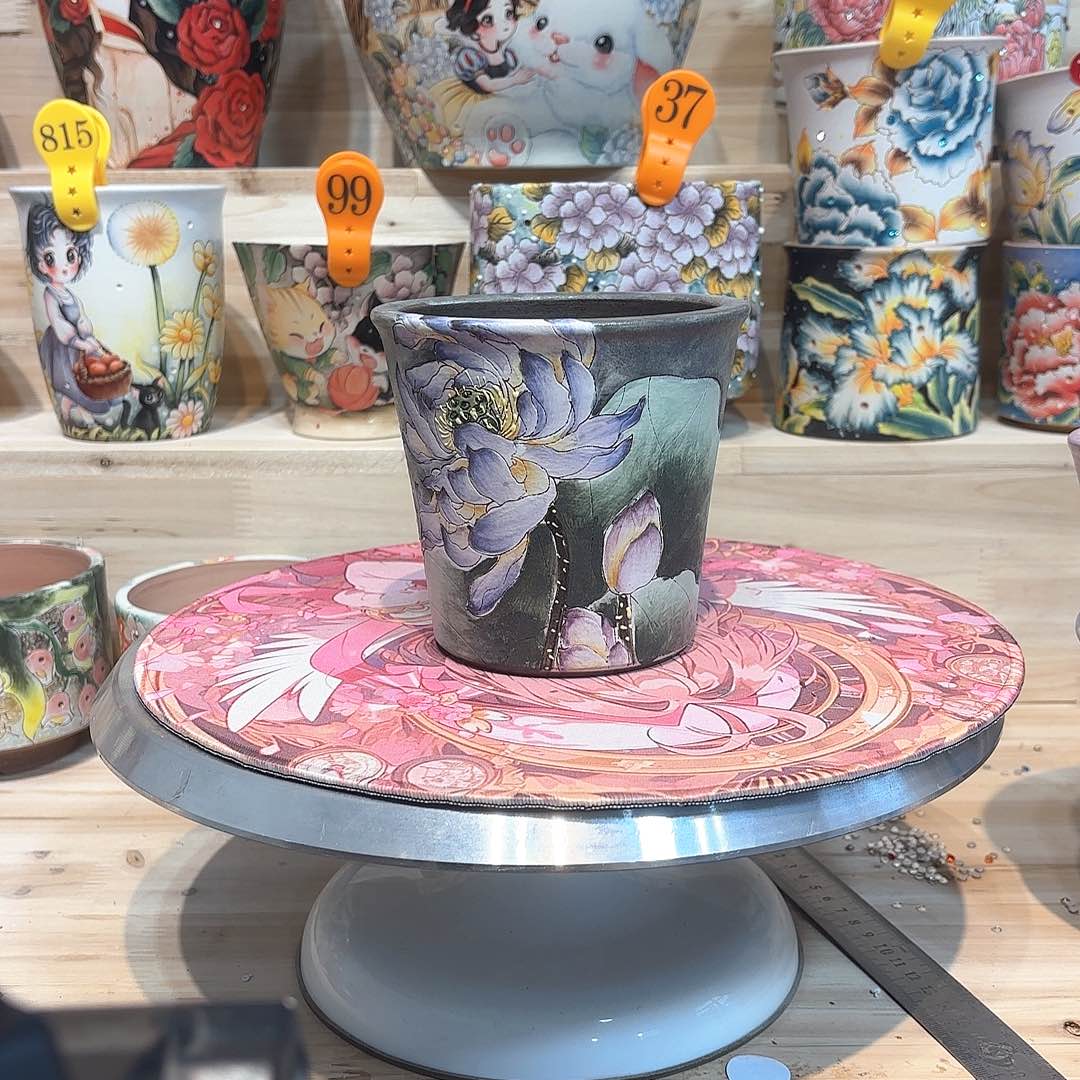 紫砂花盆手工花盆默认微瑕10/11