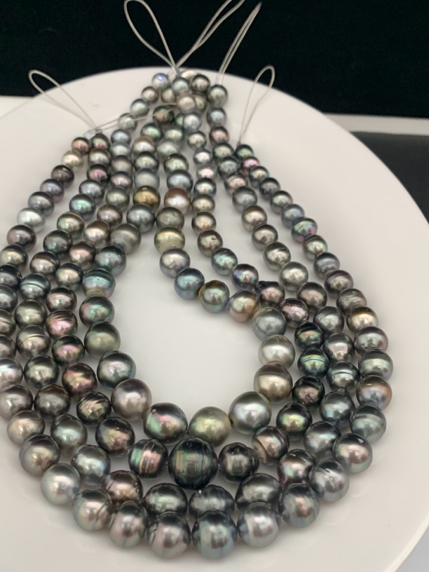 海水珍珠大溪地项链多样多样性发一