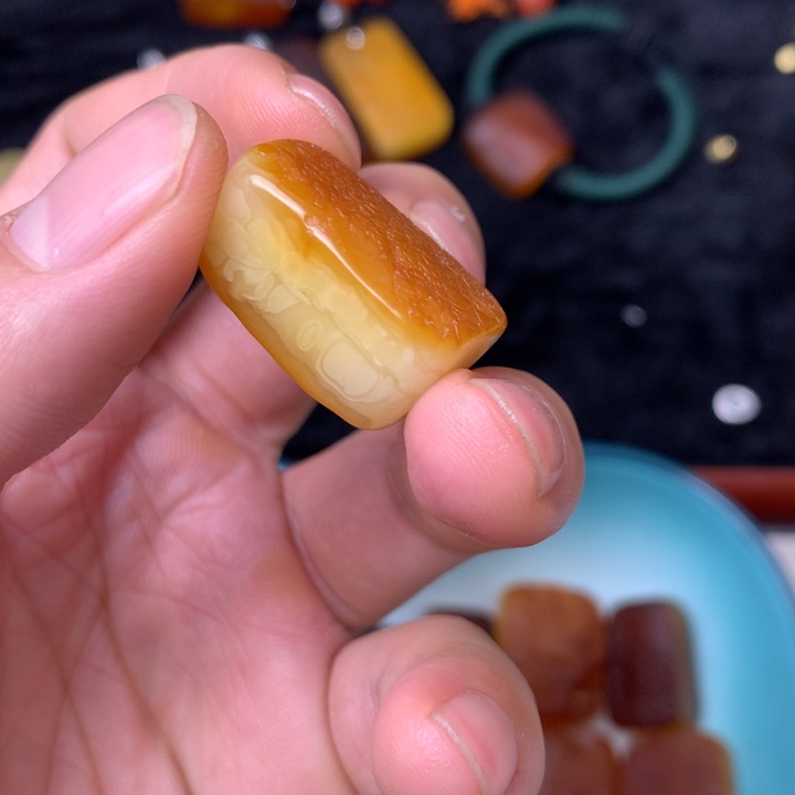 天然原矿切牌配饰