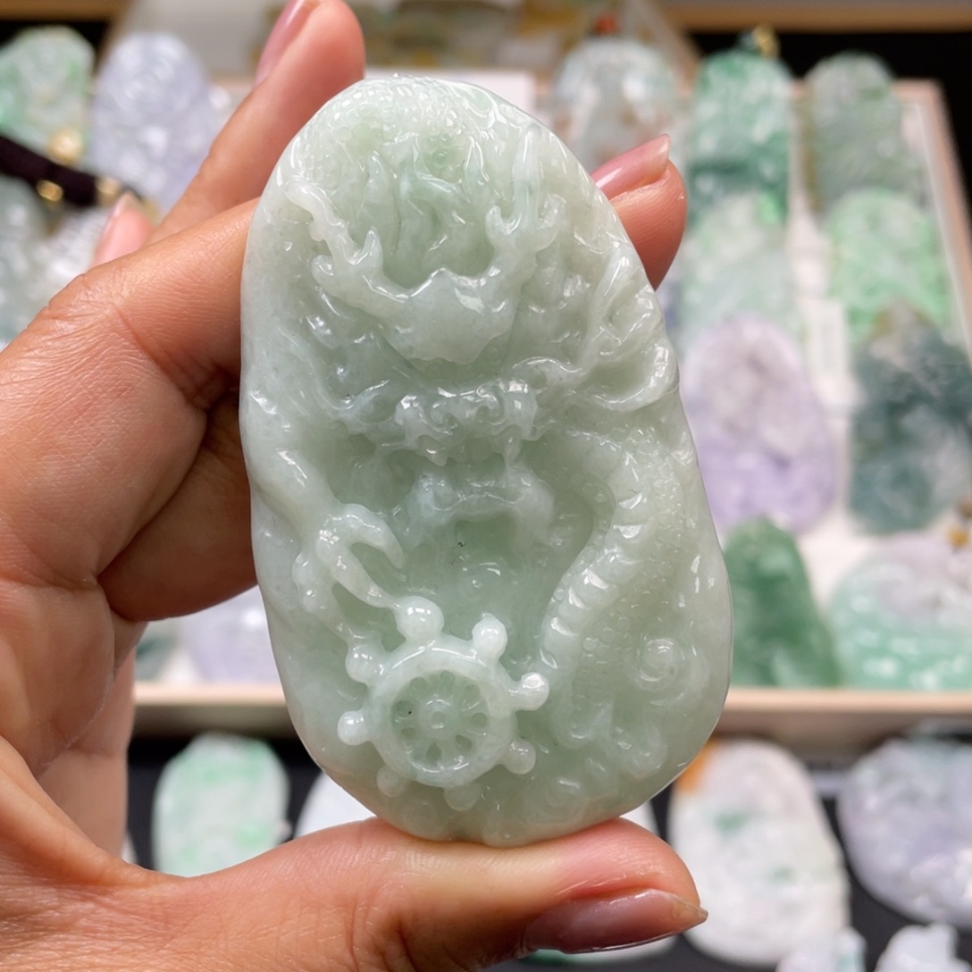 翡翠吊坠(不含链)未镶嵌