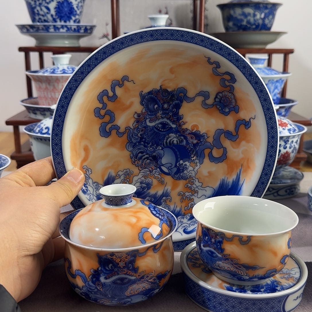 景德镇陶瓷四件套