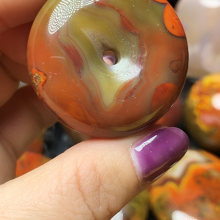 。***。玛瑙/玉髓未镶嵌手链