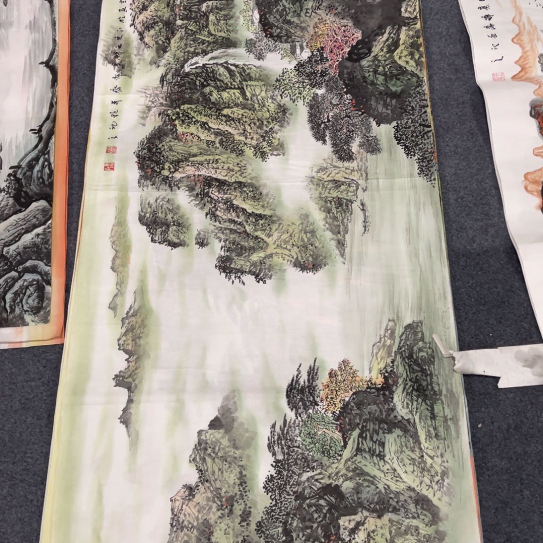 国画处理作品看好再拍哦