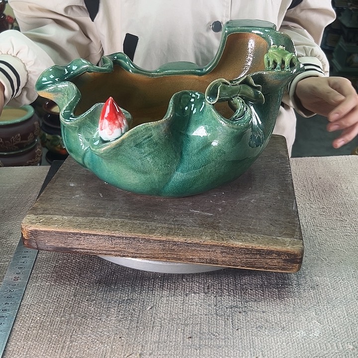 泳坤堂石湾盆陶瓷