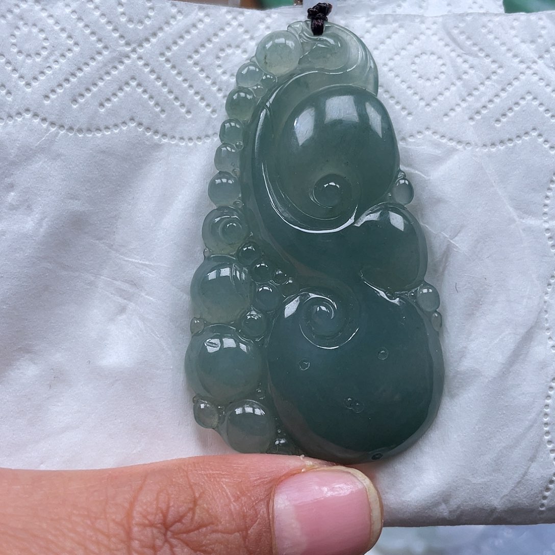 颈饰未镶嵌翡翠翡玉缘翡翠