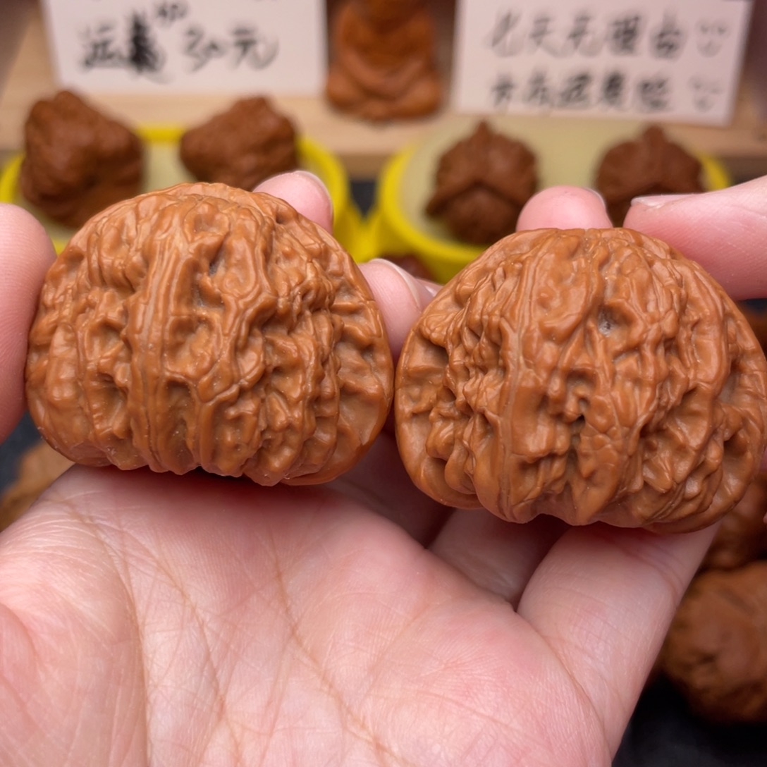 把件文玩核桃狮子40