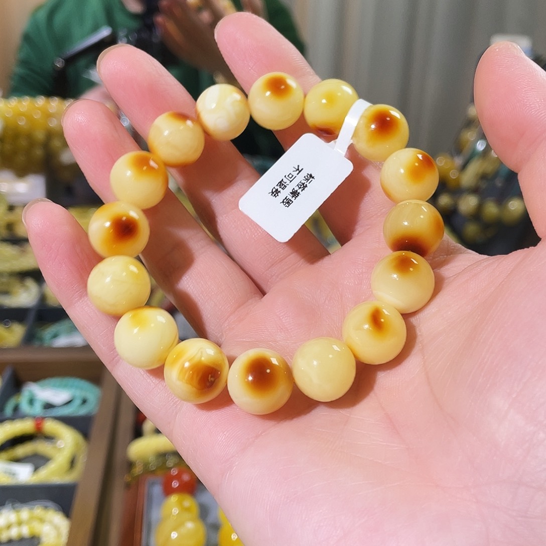 琥珀未镶嵌手链20.3g