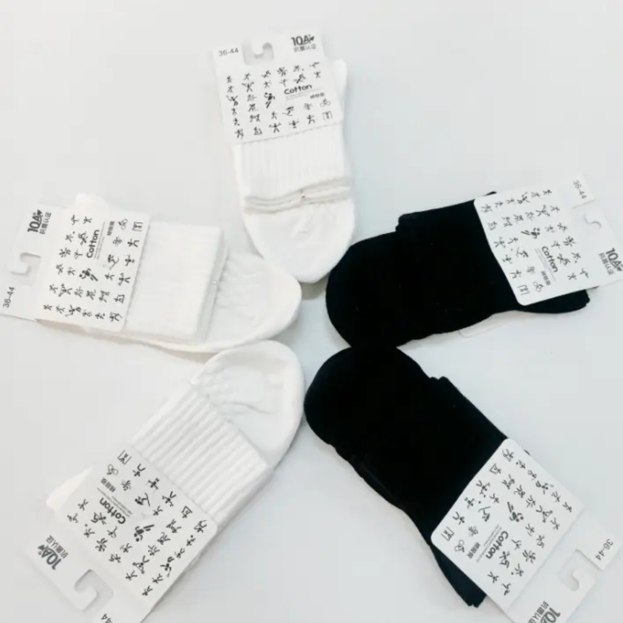 【工厂直销】纯棉运动大颗粒按摩底10A抗菌男女同款中筒长筒加厚