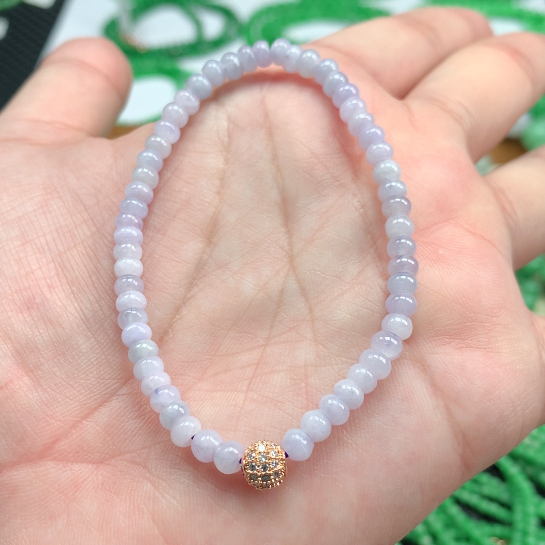 翡翠手链未镶嵌翡翠