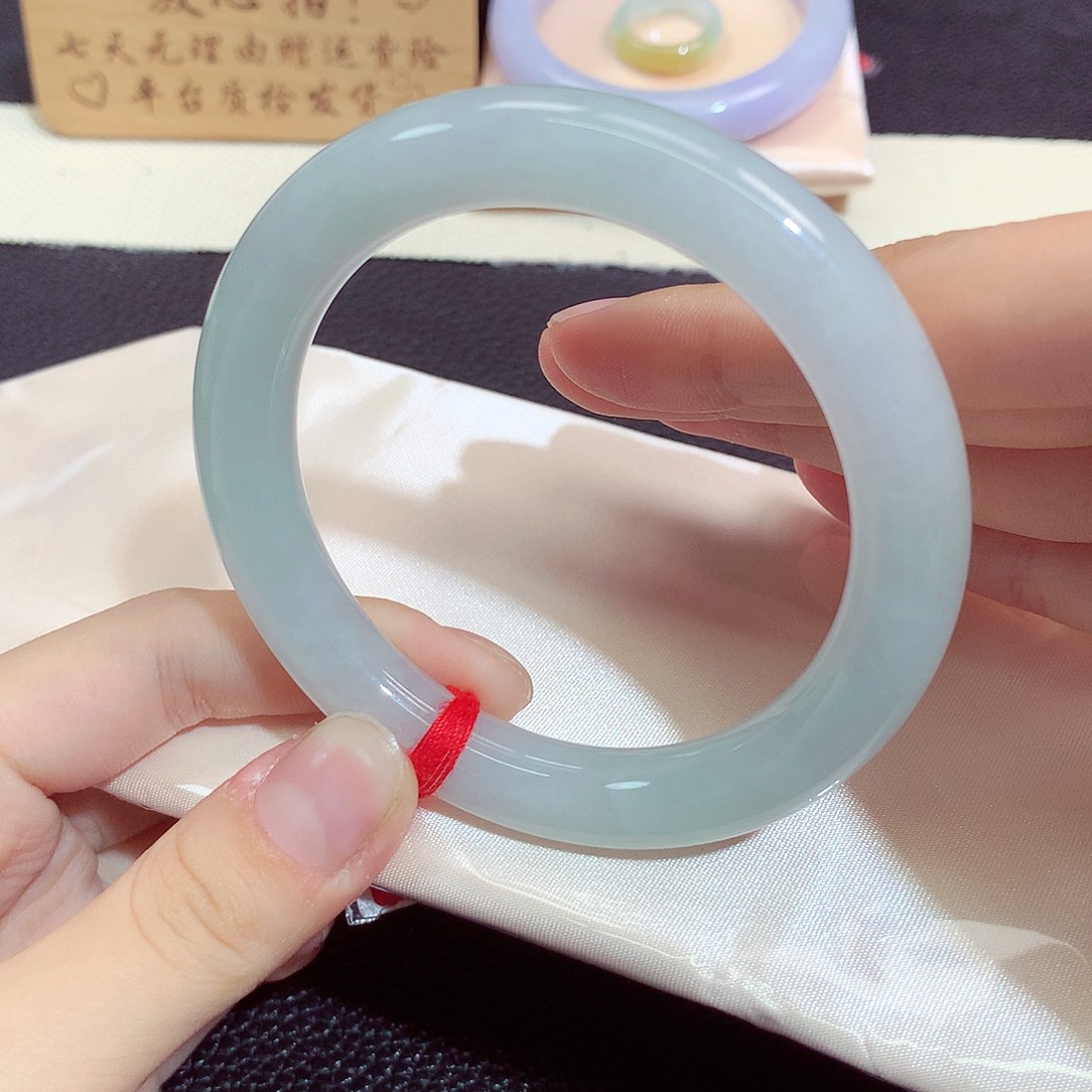 翡翠未镶嵌手镯1222