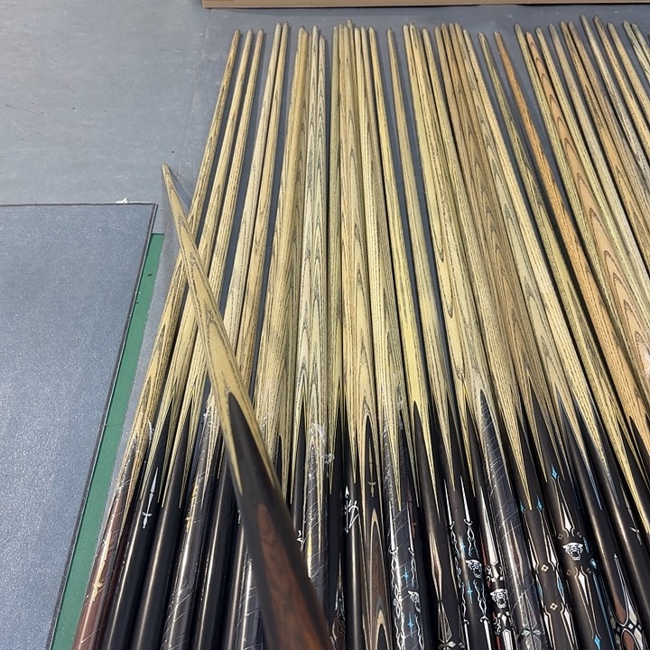 长款白蜡木台球杆专拍传承