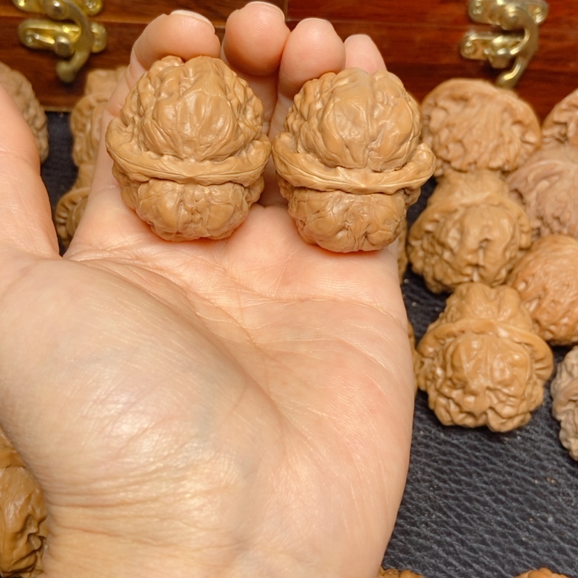 【闪购商品】吊坠文玩核桃石****蛙蛙34