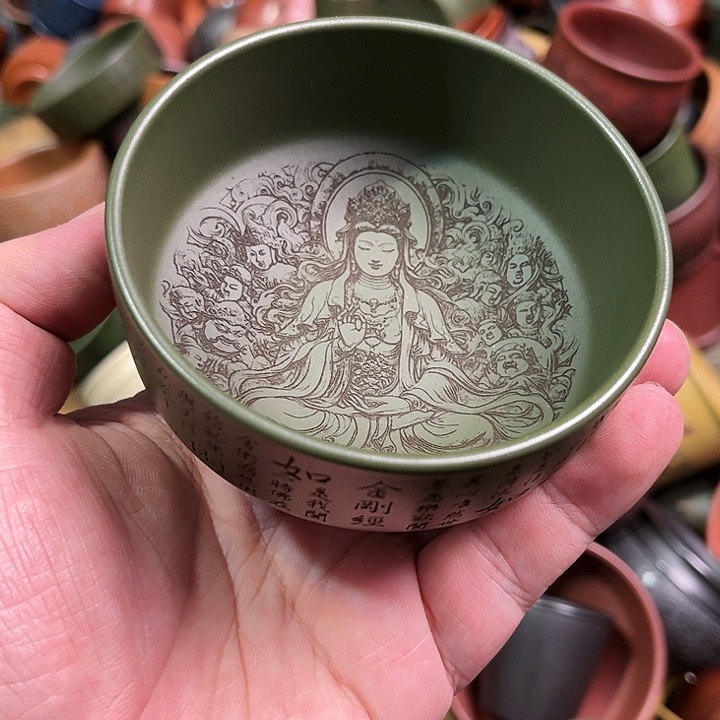 紫砂茶杯全手工紫砂主人杯