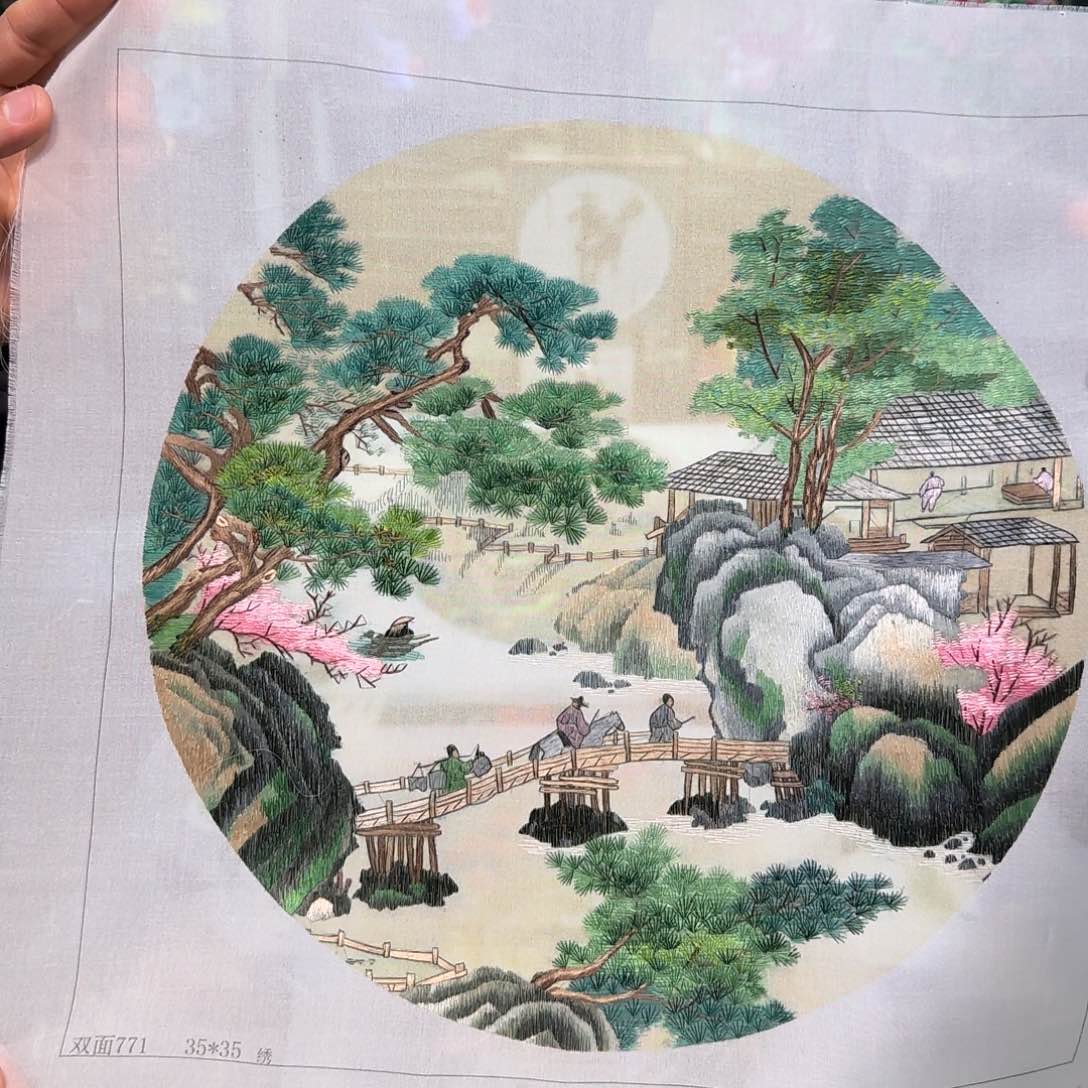 刺绣刺绣工艺精湛