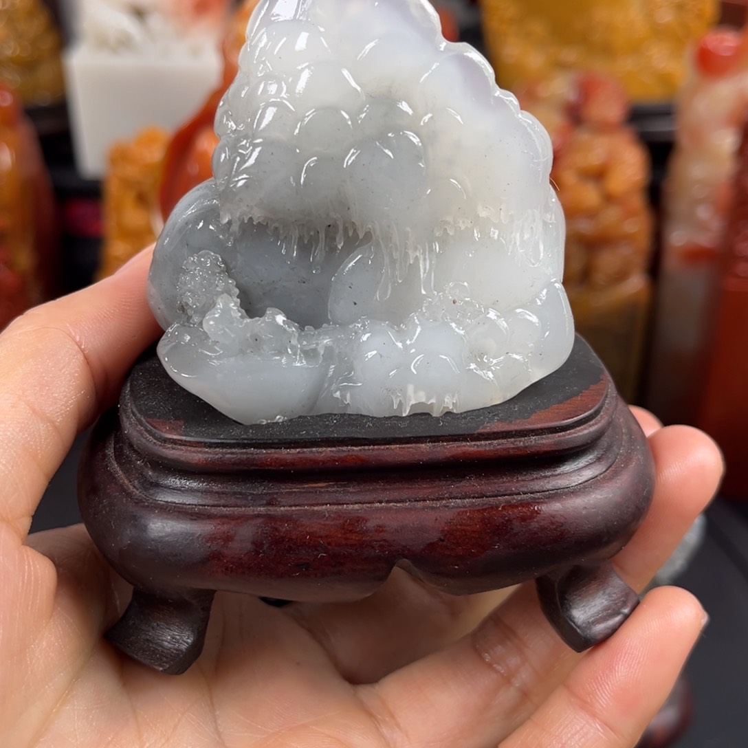 寿山石寿山坑头晶