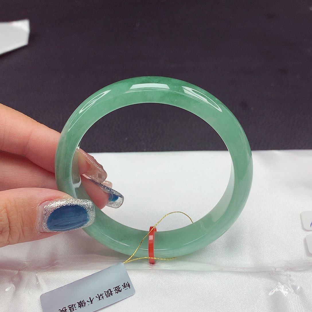 未镶嵌手镯翡翠55圈115