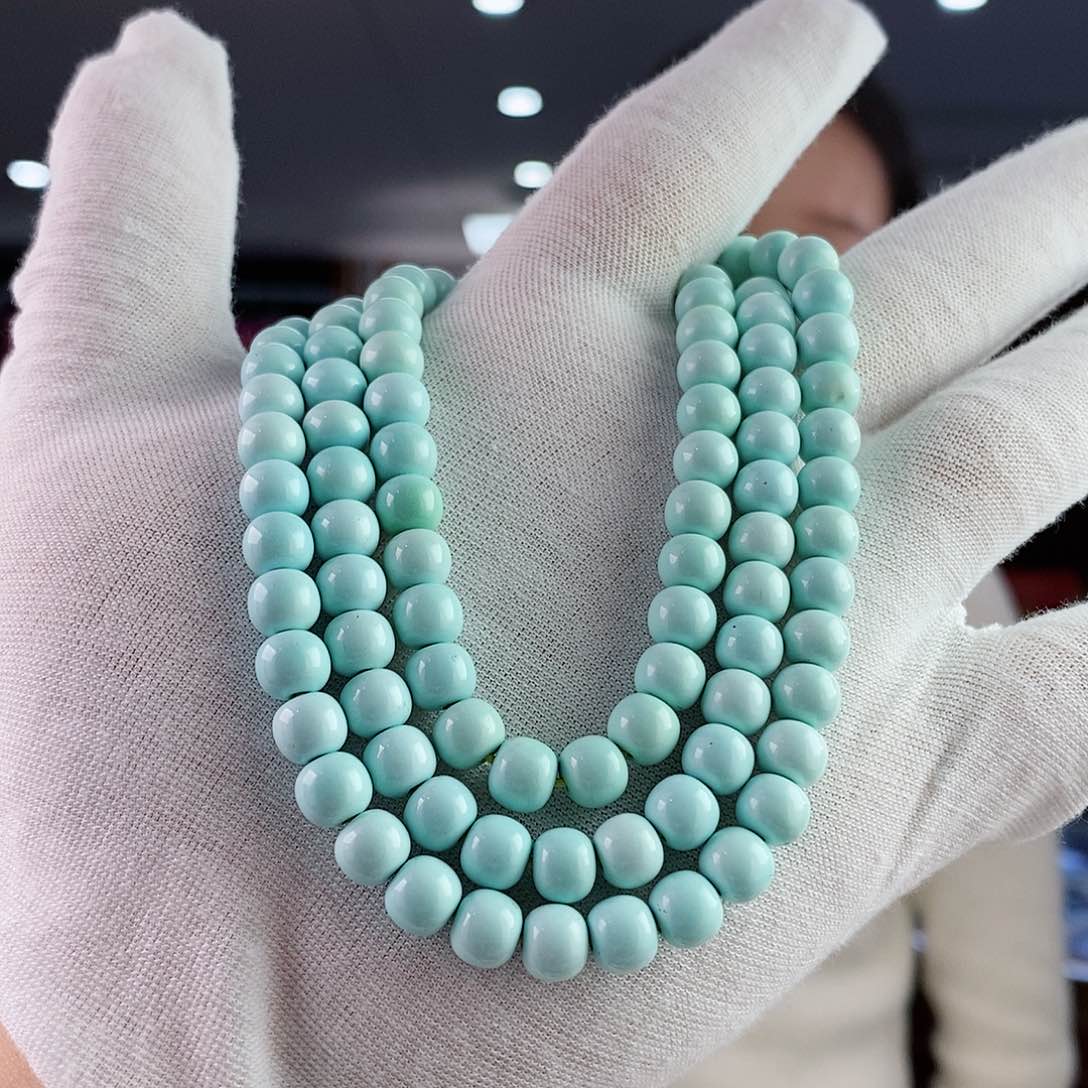 绿松石珠宝奇石未镶嵌文**略