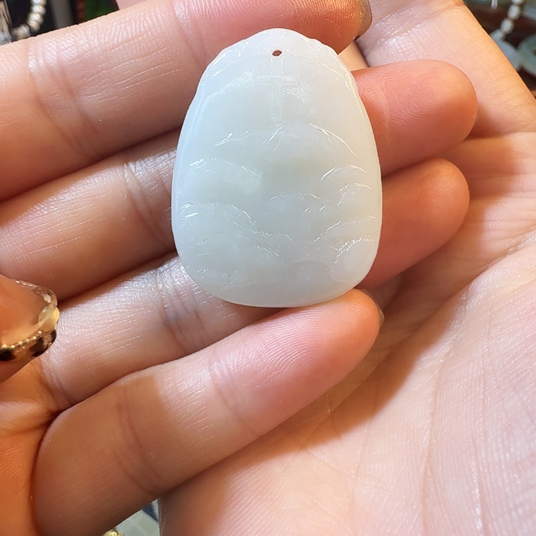 和田玉未镶嵌颈饰清货有棉不退换