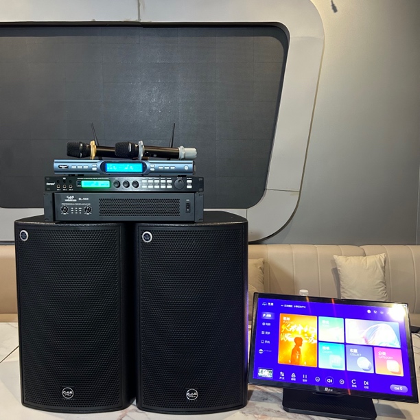 9新  （包邮）鼎泰丰高端进口RCF单元12寸音响四件套➕悠响点歌机