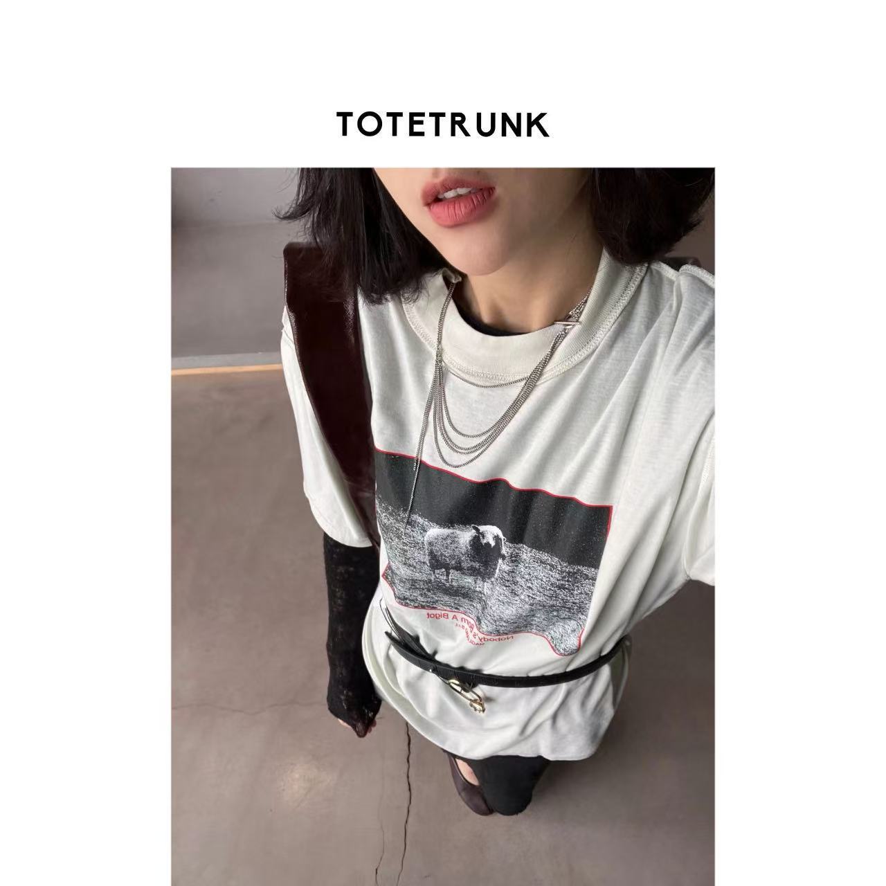 【TOTETRUNK】MGL小羊图案短袖T