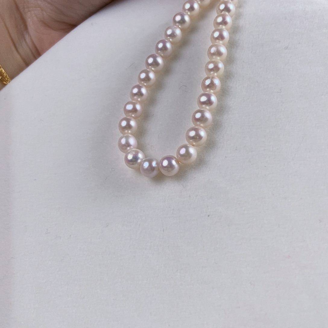 淡水珍珠手绳银S925镶嵌