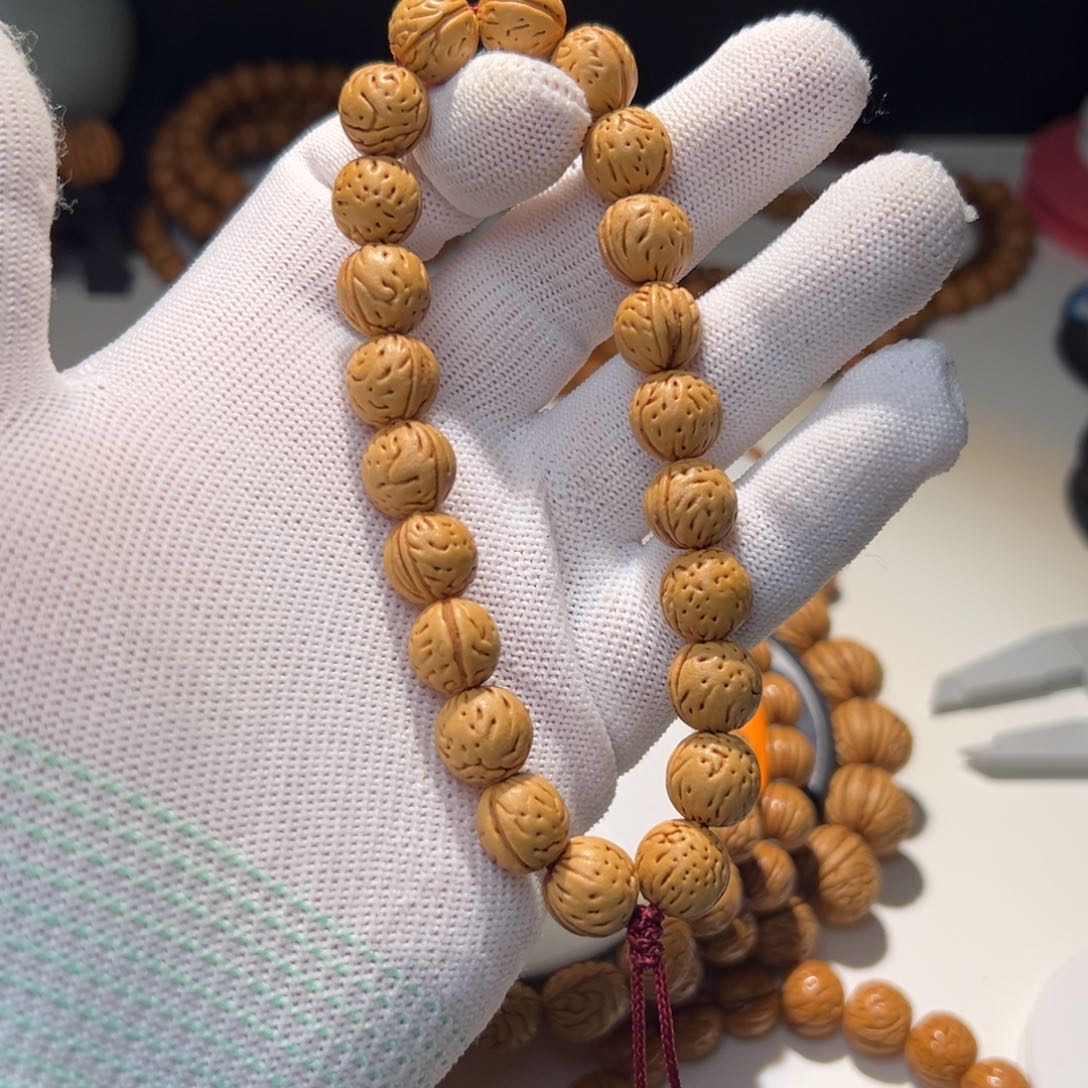 桃核手串辽西奶豆