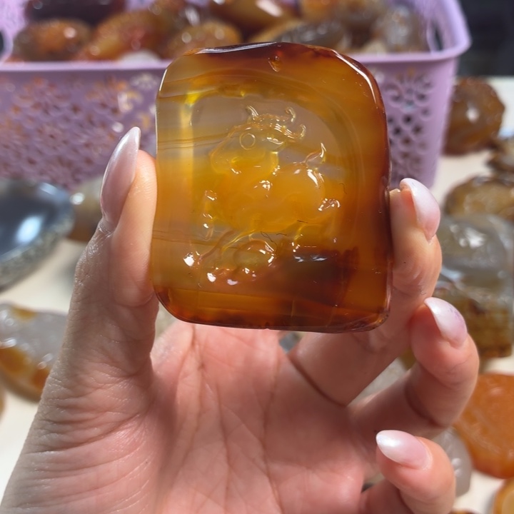 未镶嵌吊坠(不含链)玛瑙/玉髓