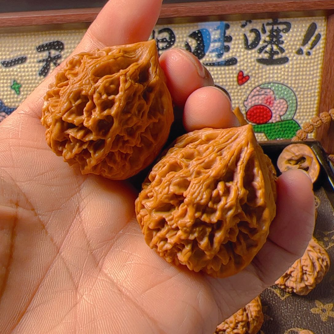 把件文玩核桃太行龙纹38