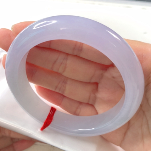 未镶嵌手镯翡翠 正圈318冰紫⭐⭐⭐⭐⭐强烈推荐