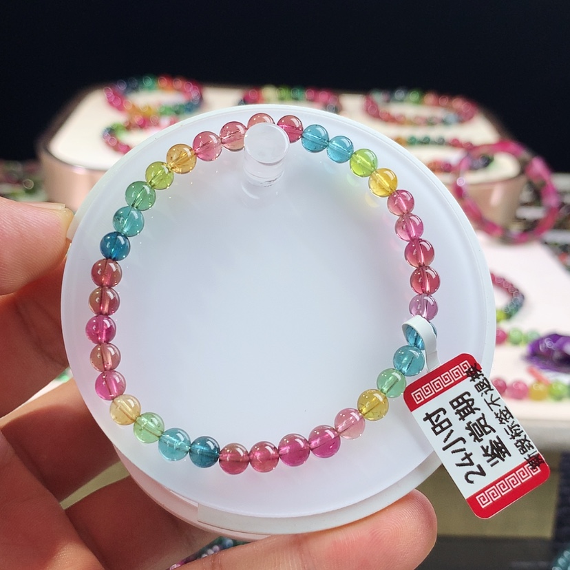 【闪购商品】未镶嵌手链碧玺碧玺手链
