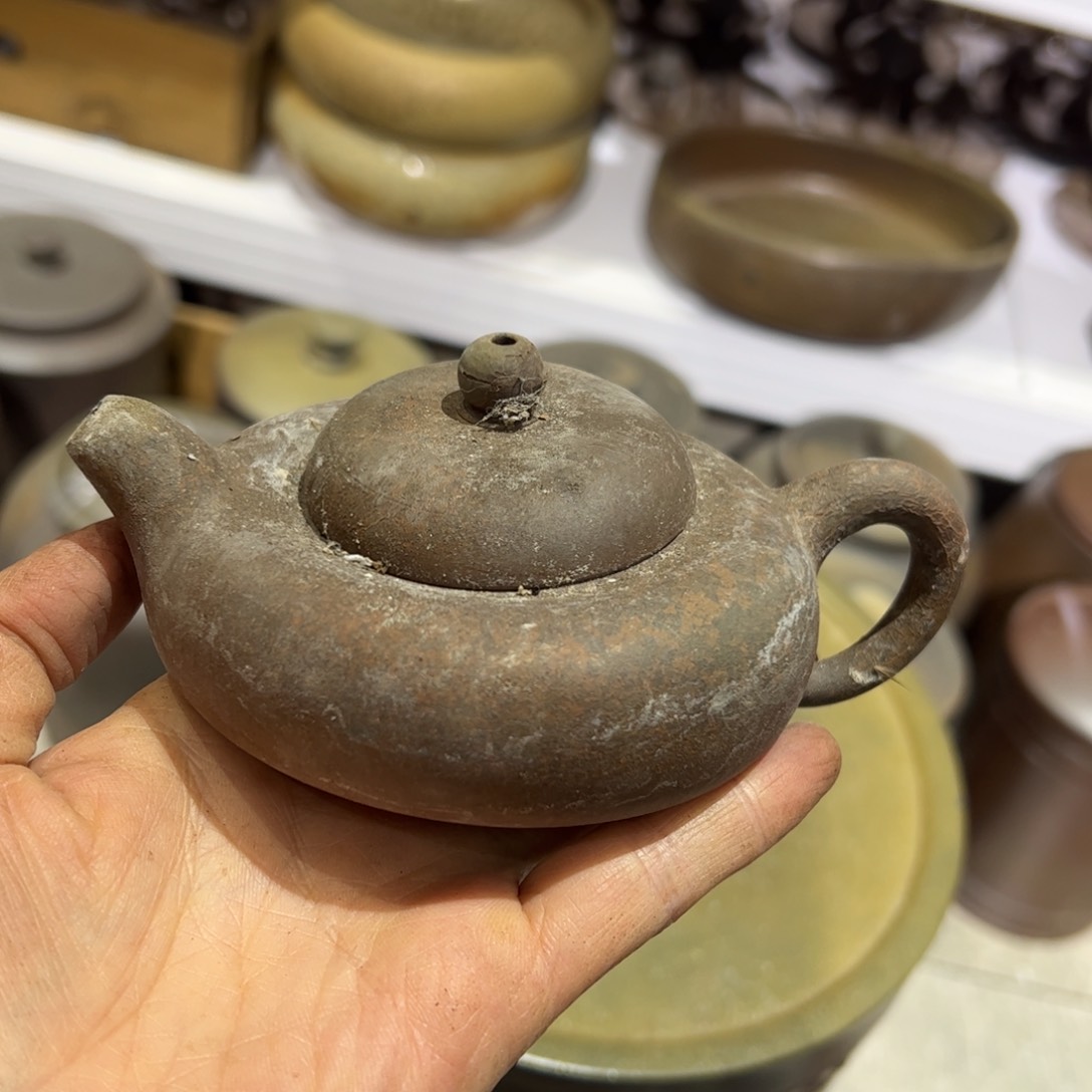 贵台龙窑柴烧茶壶54