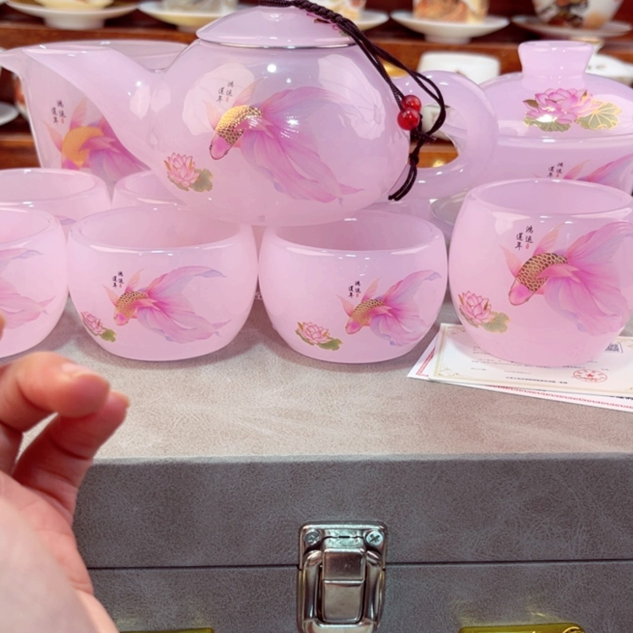 【闪购商品】高货羊脂玉瓷陶瓷茶具