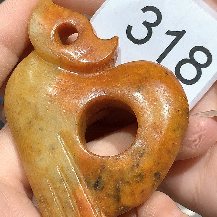 和田玉挂件未镶嵌