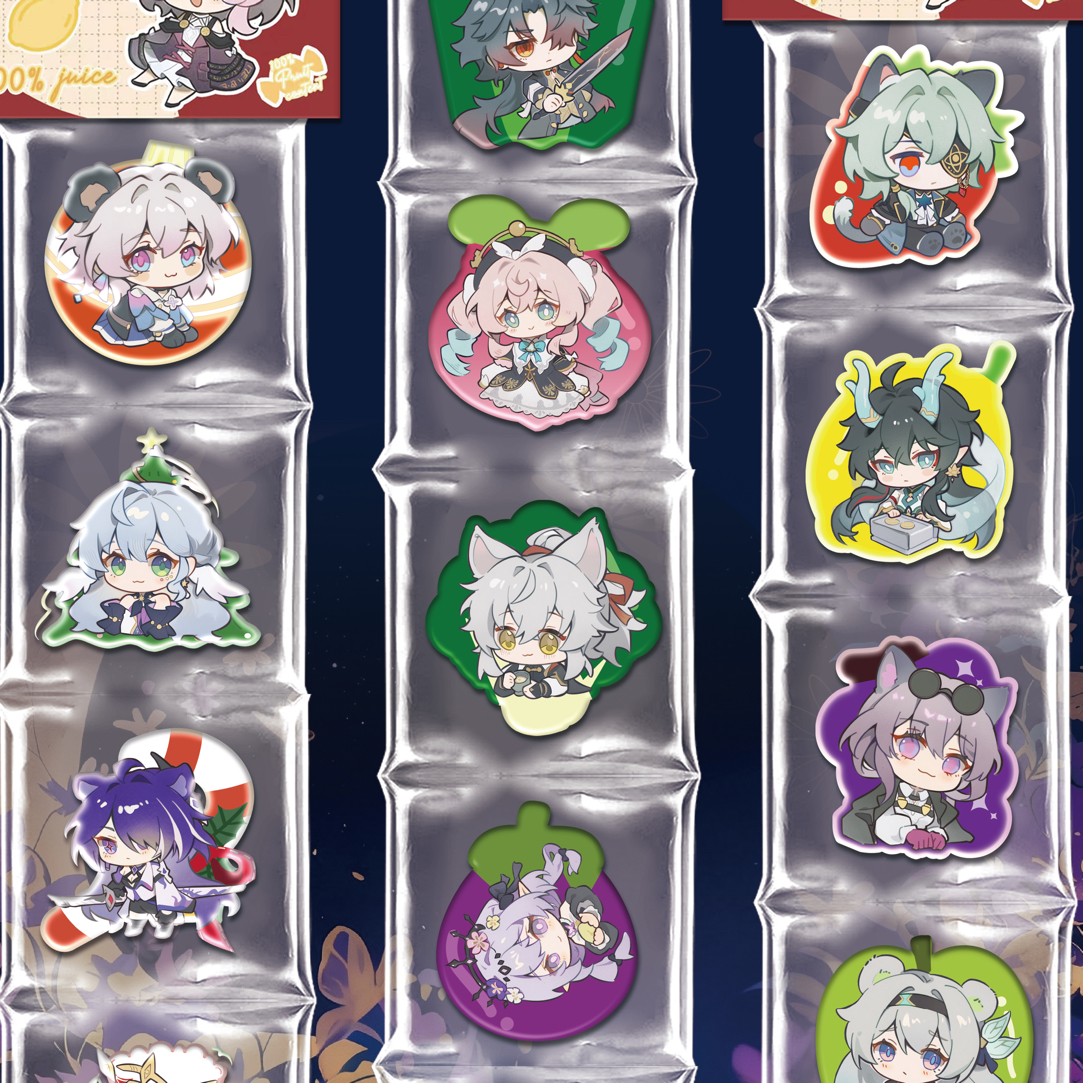 【小胡平拆】格界文创 崩铁 星穹轨迹 收藏色纸