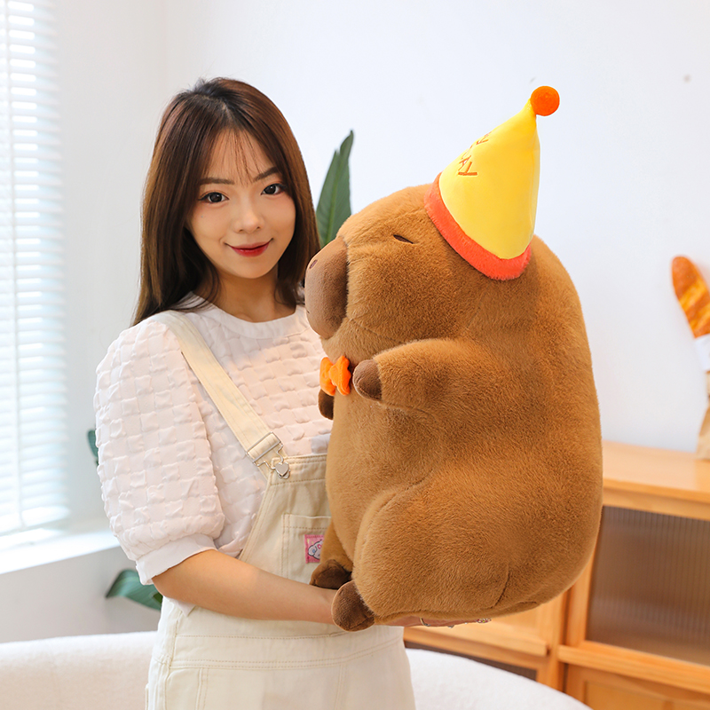 可爱布偶超萌玩具娃娃毛绒公仔丑萌玩偶男女生日礼物水豚公仔玩具