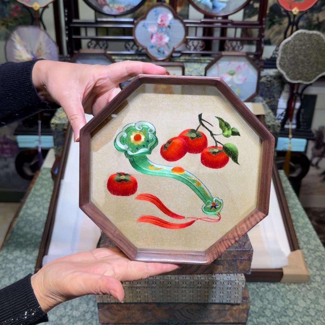 刺绣手工苏绣工艺制作技艺精湛