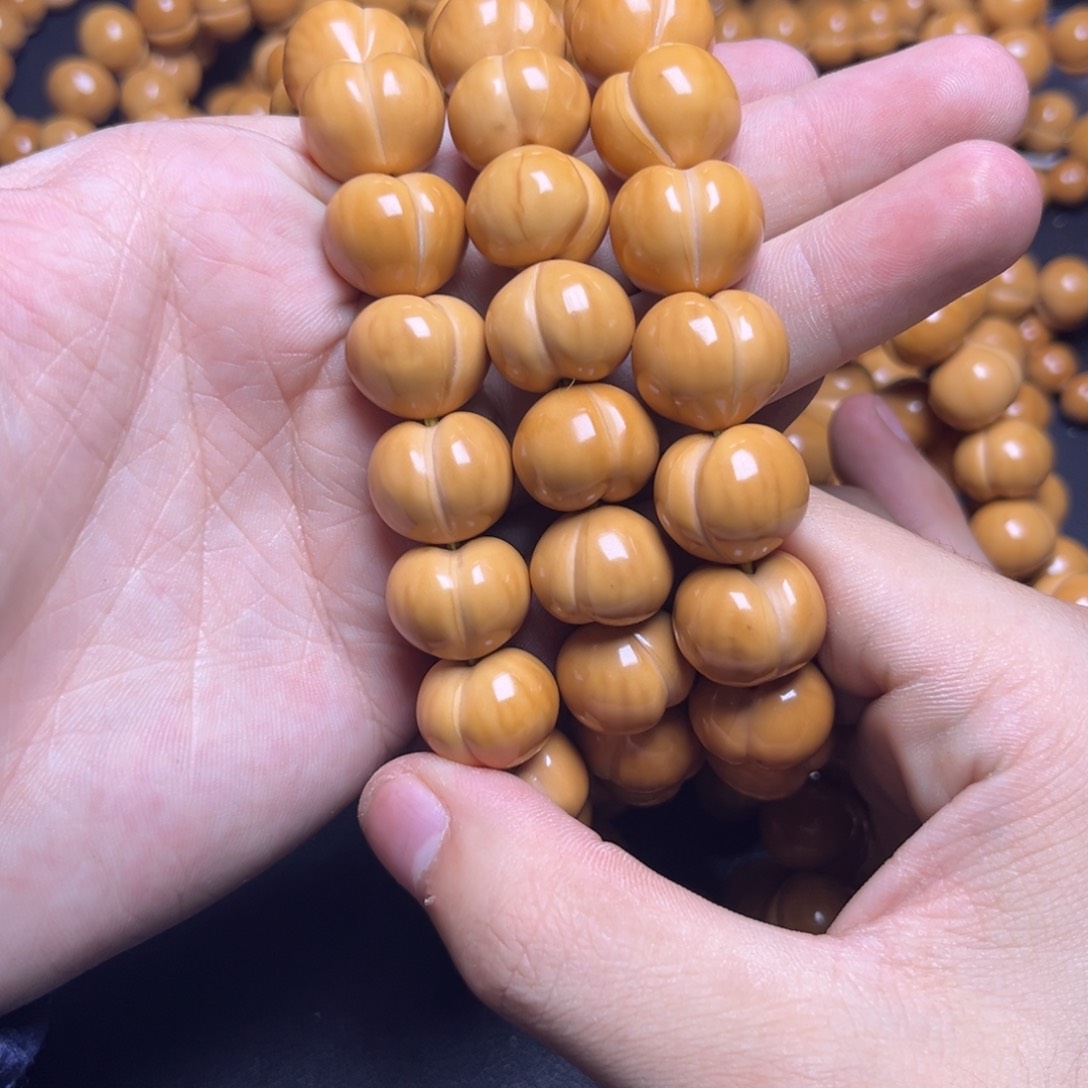 手串猴头核桃屁桃16+反油瑕疵