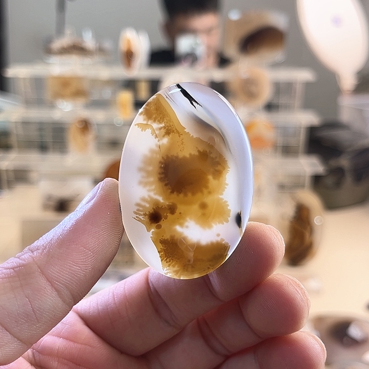 玛瑙/玉髓未镶嵌吊坠(不含链)