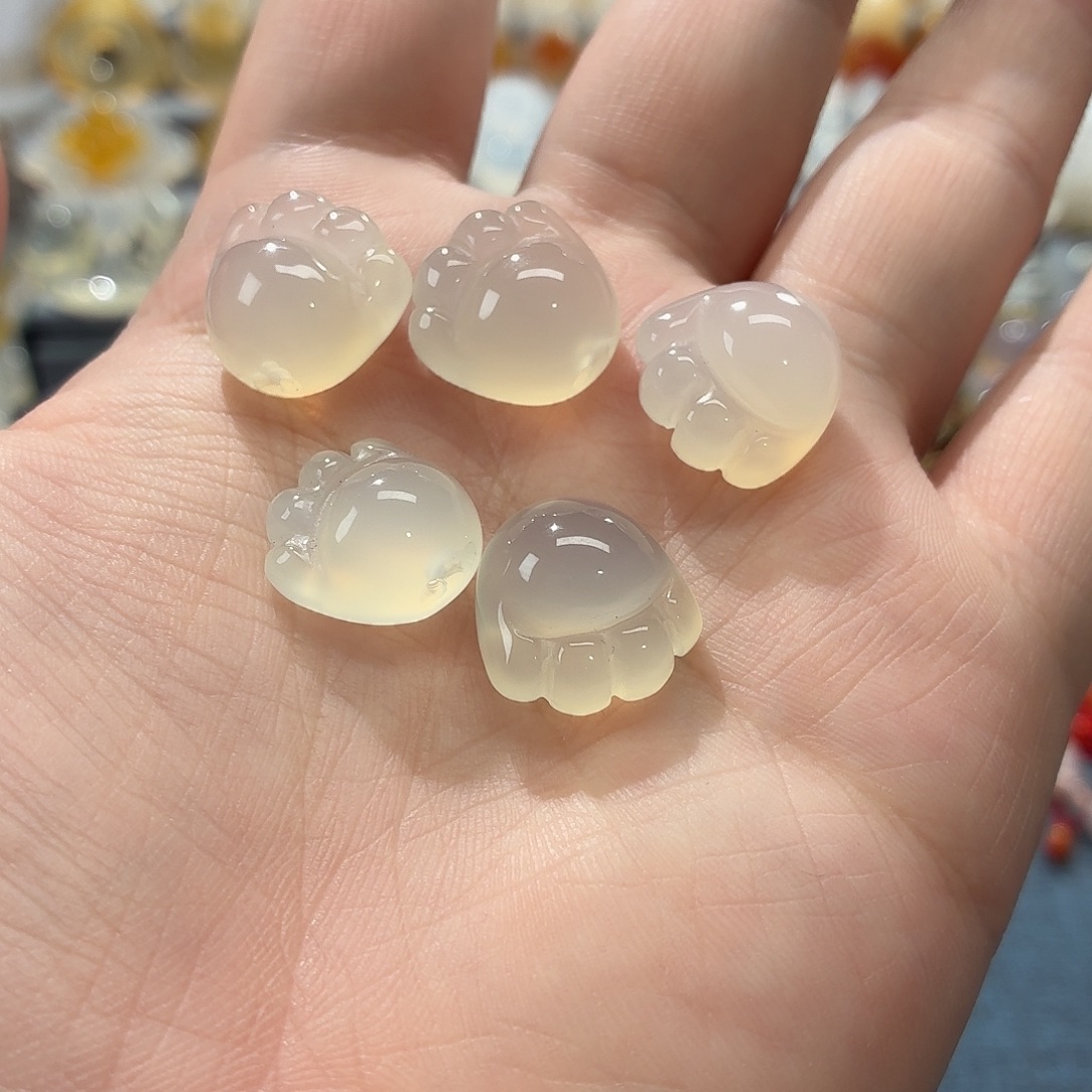 玛瑙/玉髓未镶嵌吊坠(不含链)